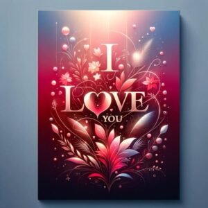 I Love you  Greeting Cards